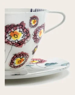 Serax Tasses, Théières-Tasse et sous-tasse à Café Anemone, for Marni - Set de 2 Milk