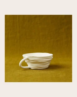 Cole & Cinder Tasses, Théières-Tasse Silk Blanc