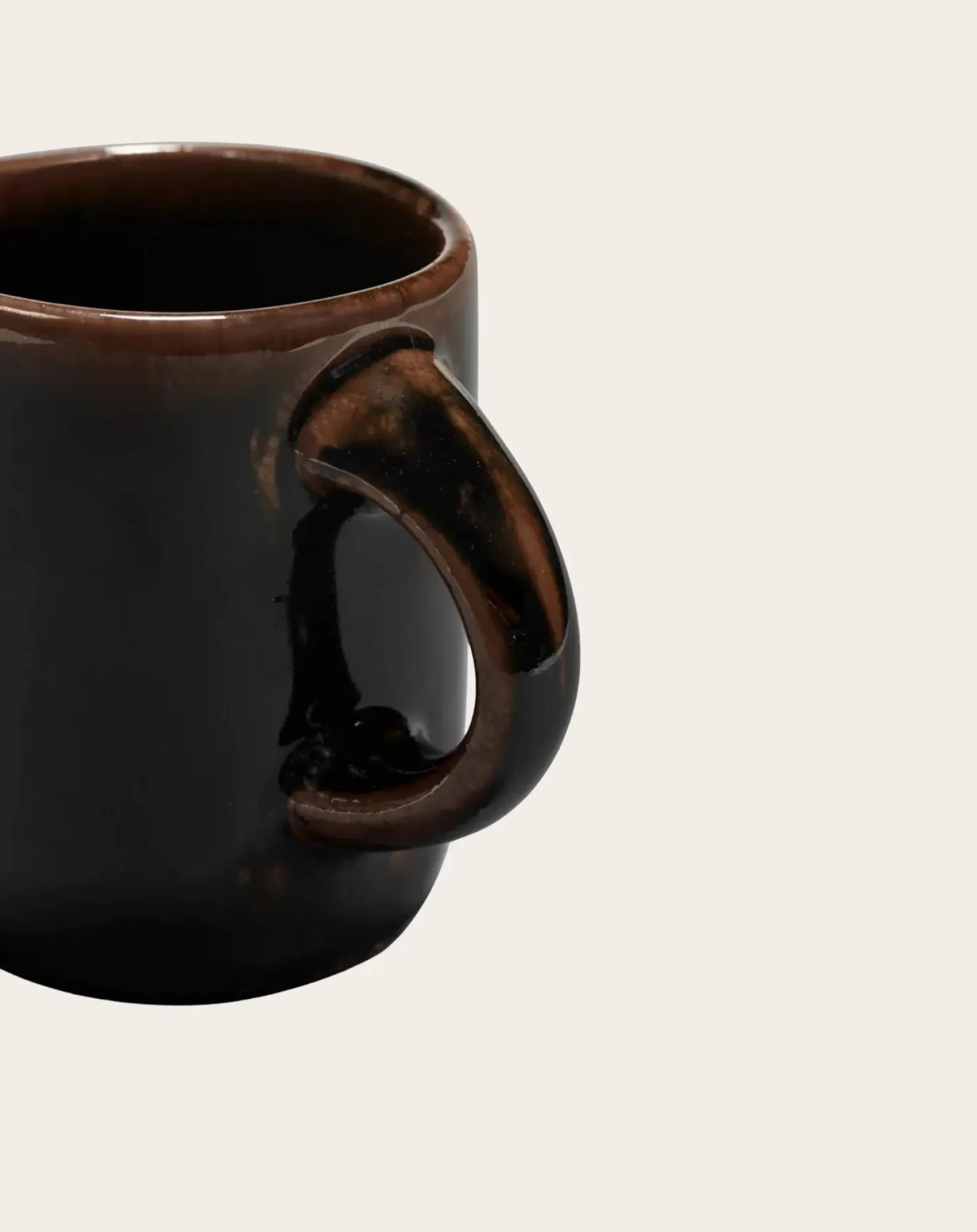 Serax Tasses, Théières-Tasses à café Out of lines, Uncharted - Set de 2 Marron