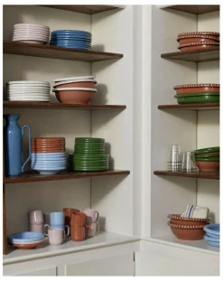 Hay Tasses, Théières-Tasses en terracotta Barro - Set de 2, Rui Pereira Bleu ciel