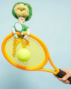 The Furry Folks Accessoires Animaux-Tennis Hooman digging toy Vert