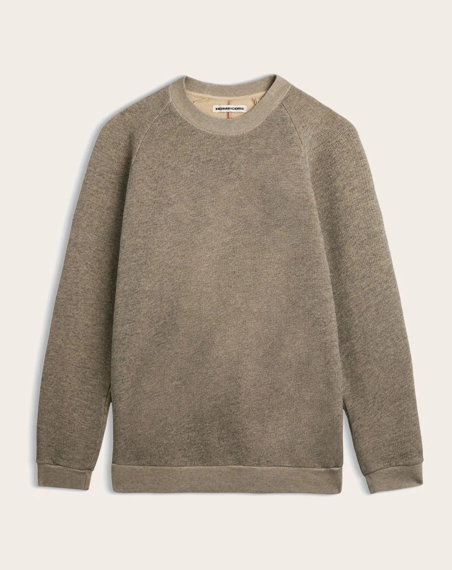 Homecore Sweats-Terry Sweatshirt Beige foncé