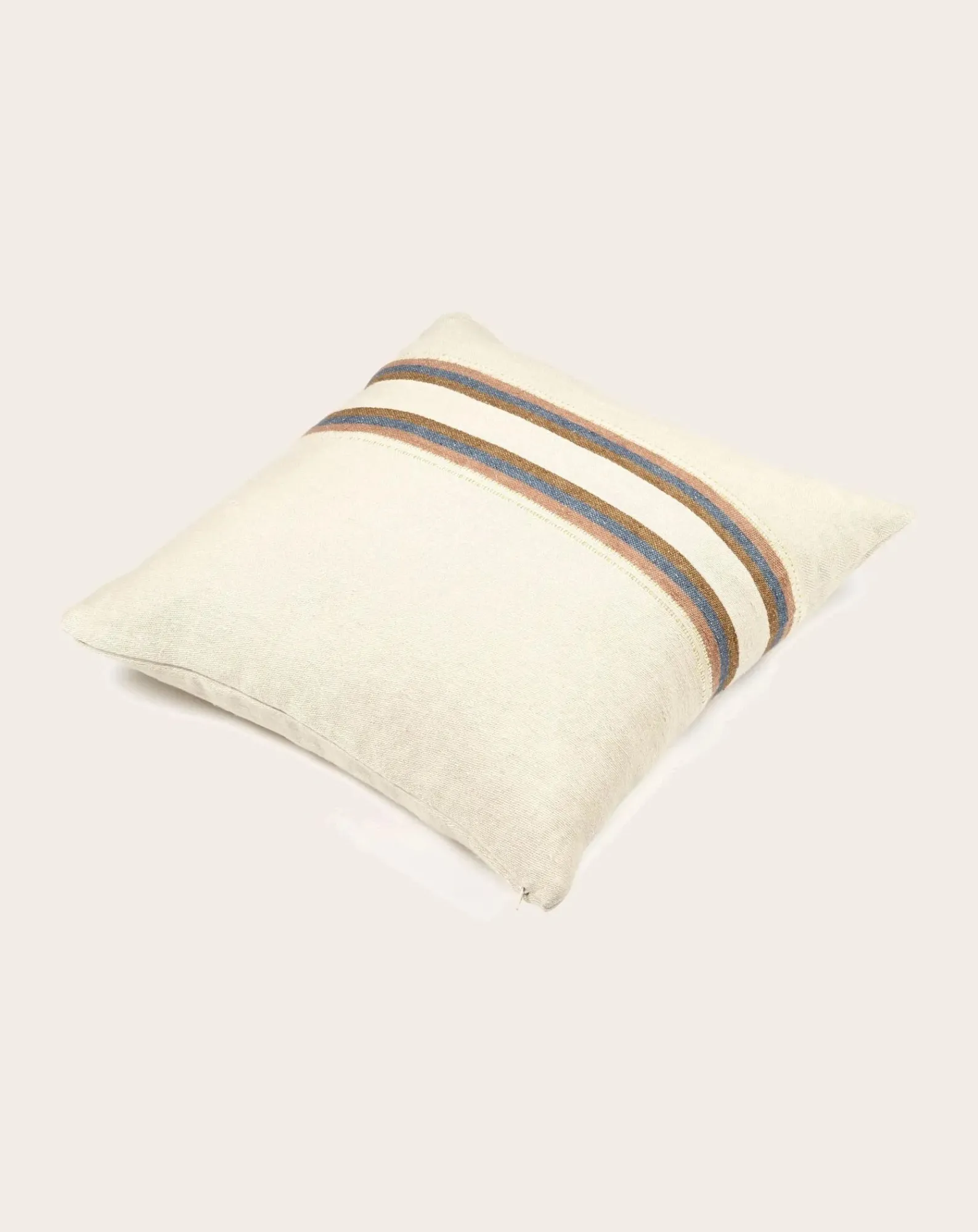 Libeco Coussins|Coussins-The Belgian Cushion Cover - 50 x 50cm Ecru