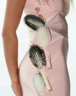 La Bonne Brosse Brosses, Peignes|Soins Des Cheveux-The Essential Soft N°03 Hairbrush - Sensitive Scalp Bleu