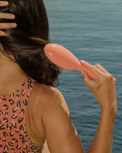 La Bonne Brosse Brosses, Peignes|Soins Des Cheveux-The Miracle N°4 Hairbrush - Detangling & Massaging Corail