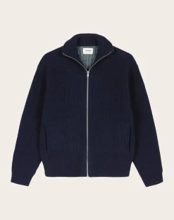 Castart Pulls, Gilets-The Seasons high-neck wool sweater Bleu marine