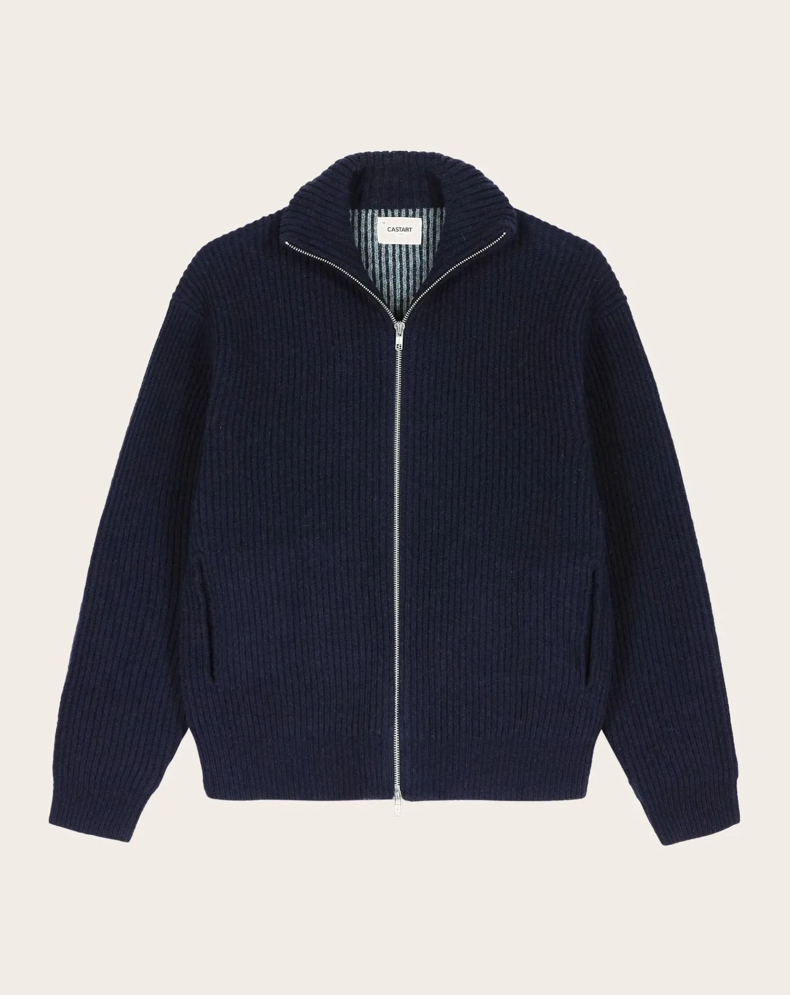 Castart Pulls, Gilets-The Seasons high-neck wool sweater Bleu marine
