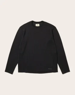 Snow Peak Chaussettes, Sous-Vêtements-Thermal long-sleeve T-shirt Noir