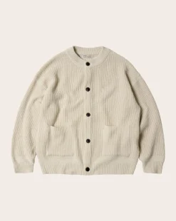 Frizmworks Pulls, Gilets-Thick Wool Cardigan Crème
