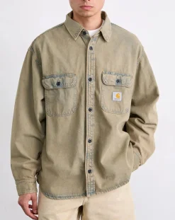 Carhartt WIP Chemises-Tigan Smithtown Overshirt Bleu délavé