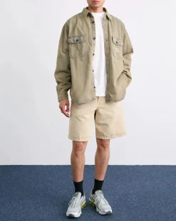 Carhartt WIP Chemises-Tigan Smithtown Overshirt Bleu délavé