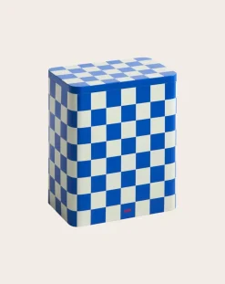 Hay Rangements-Tin storage box Bleu