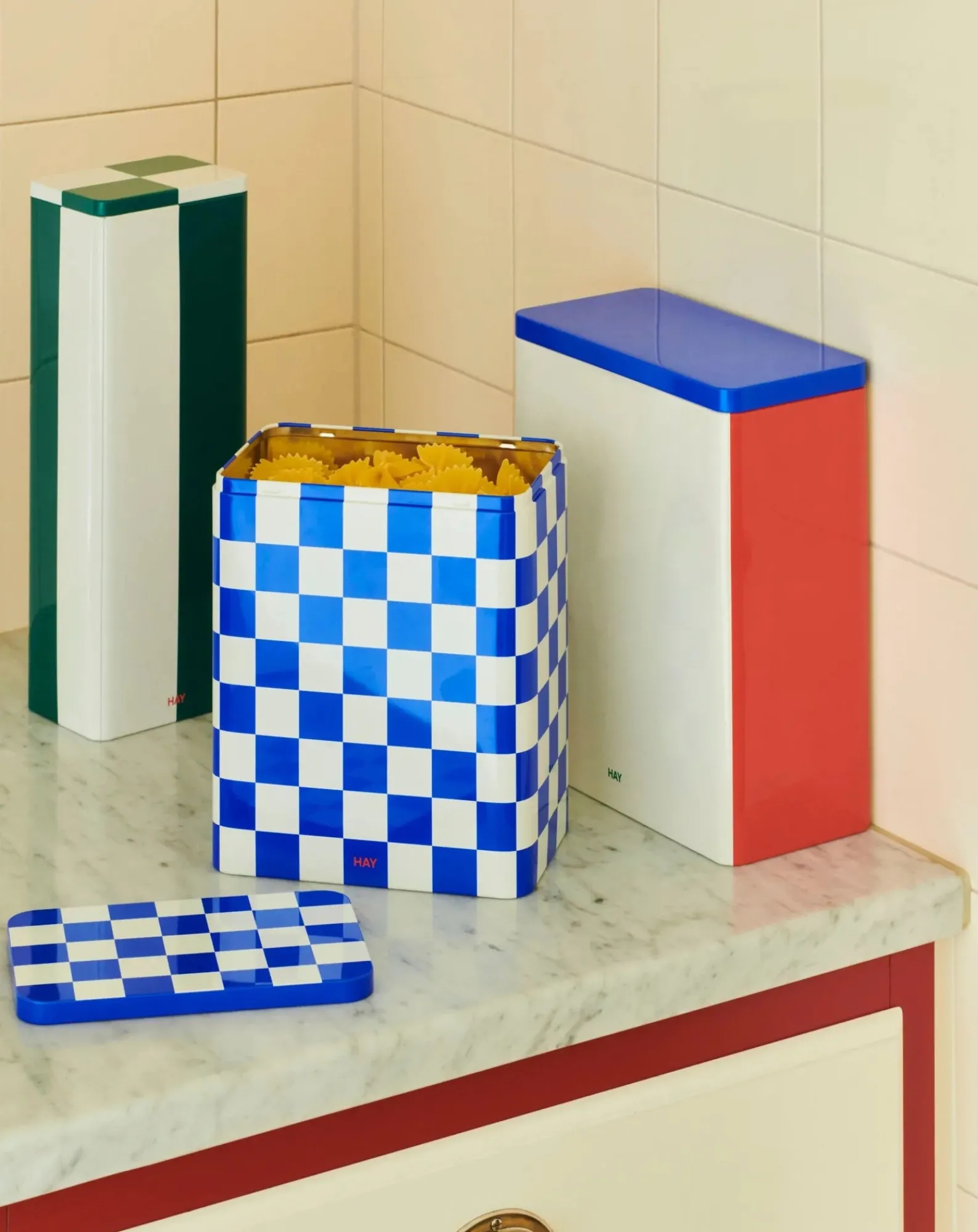 Hay Rangements-Tin storage box Off-White