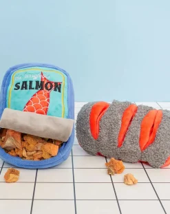 The Furry Folks Accessoires Animaux-Tinned Salmon digging toy Multicolore