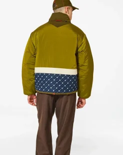 Homecore Vestes, Manteaux-Tobias Peach Jacket Vert kaki