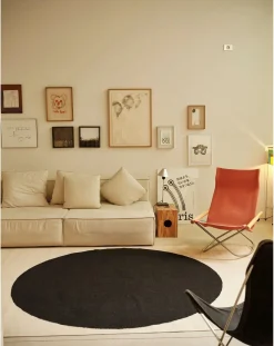Nanimarquina Tapis-Topo rug, Marc Morro Noir