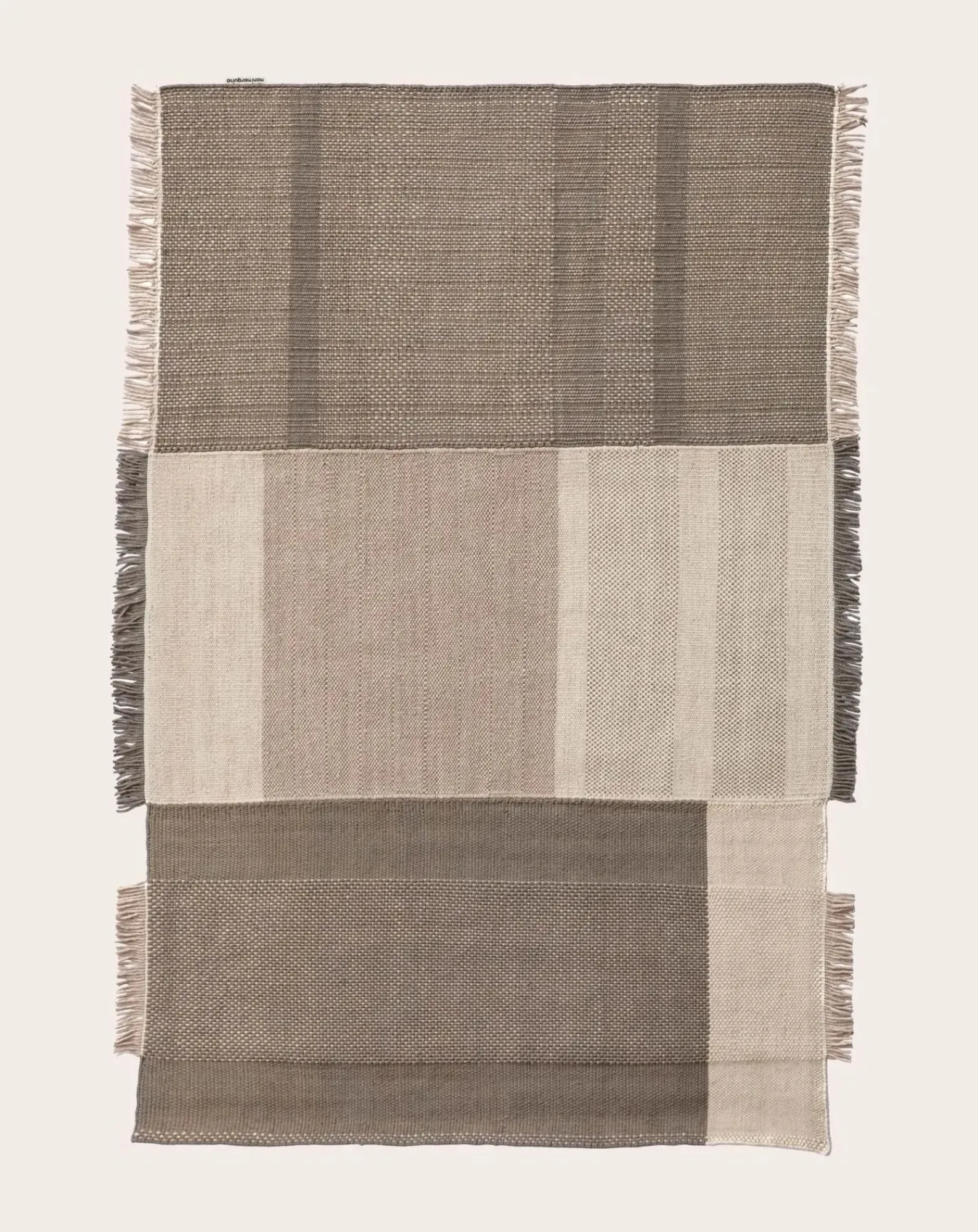 Nanimarquina Tapis-Tres Rug, Elisa Padrón Gris perle