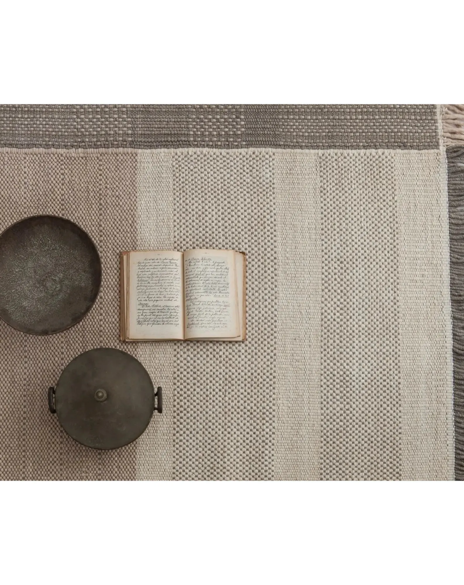 Nanimarquina Tapis-Tres Rug, Elisa Padrón Gris perle