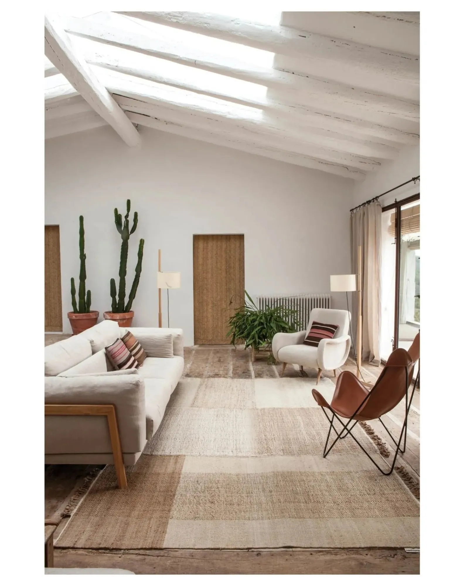Nanimarquina Tapis-Tres Vegetal Rug, Elisa Padrón Naturel