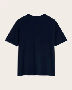 Maison Kitsuné Tee-Shirts, Polos-T-Shirt Fox Head Cotton Bleu