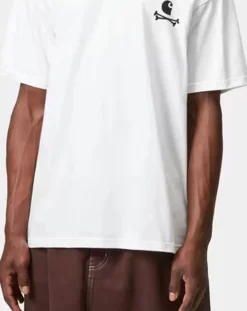 Carhartt WIP Tee-Shirts, Polos-T-Shirt S/S C Logo Archive Blanc