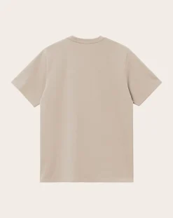 Carhartt WIP Tee-Shirts, Polos-T-Shirt S/S Chase Blanc cassé