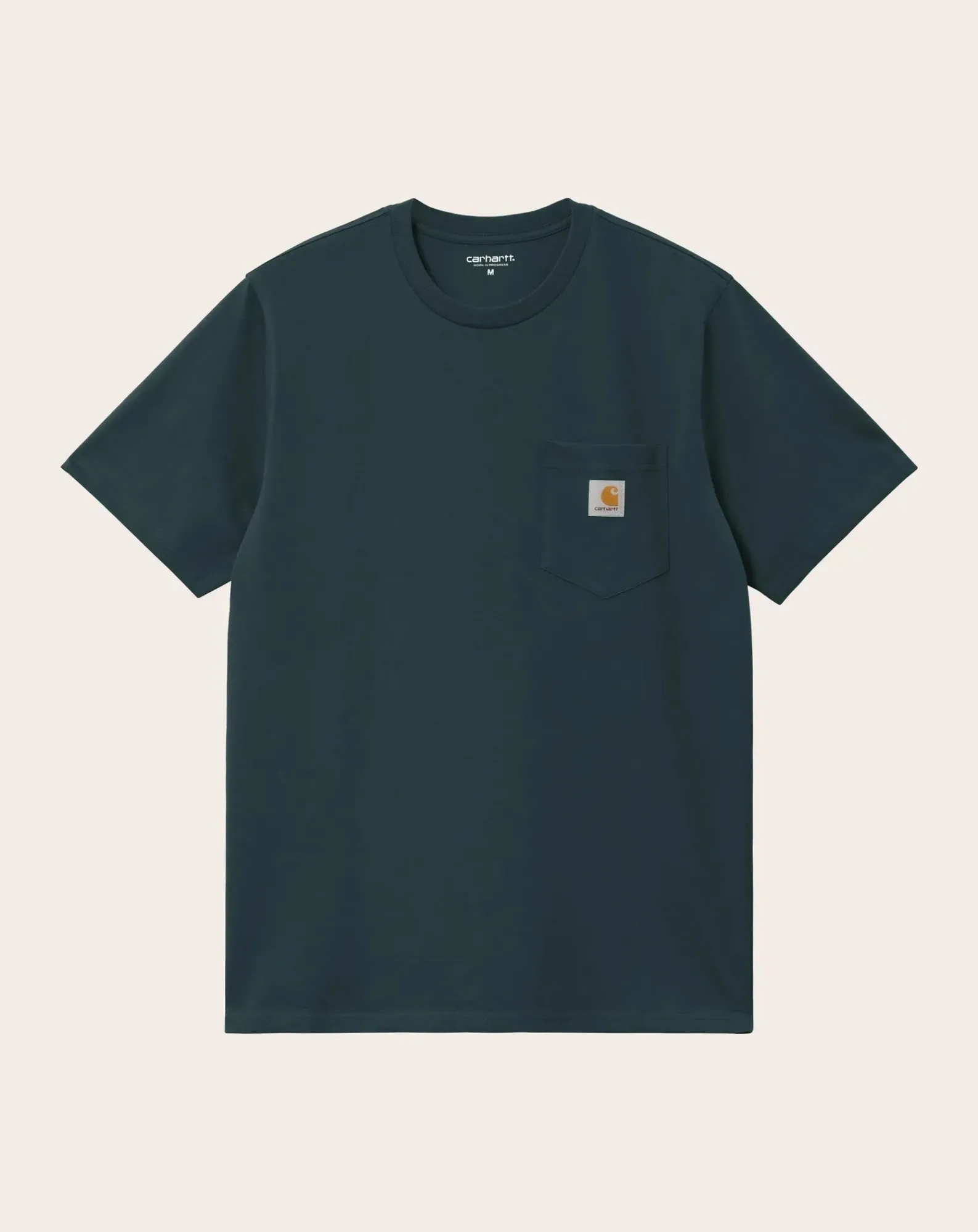 Carhartt WIP Tee-Shirts, Polos-T-Shirt S/S Pocket Bleu Lagune