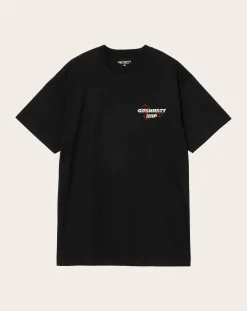Carhartt WIP Tee-Shirts, Polos-T-Shirt S/S Wiptopia Noir