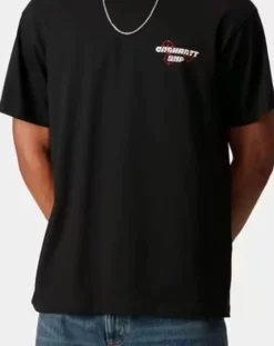 Carhartt WIP Tee-Shirts, Polos-T-Shirt S/S Wiptopia Noir