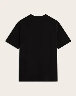 Maison Kitsuné Tee-Shirts, Polos-T-Shirt Tête De Renard Coton Confort Noir