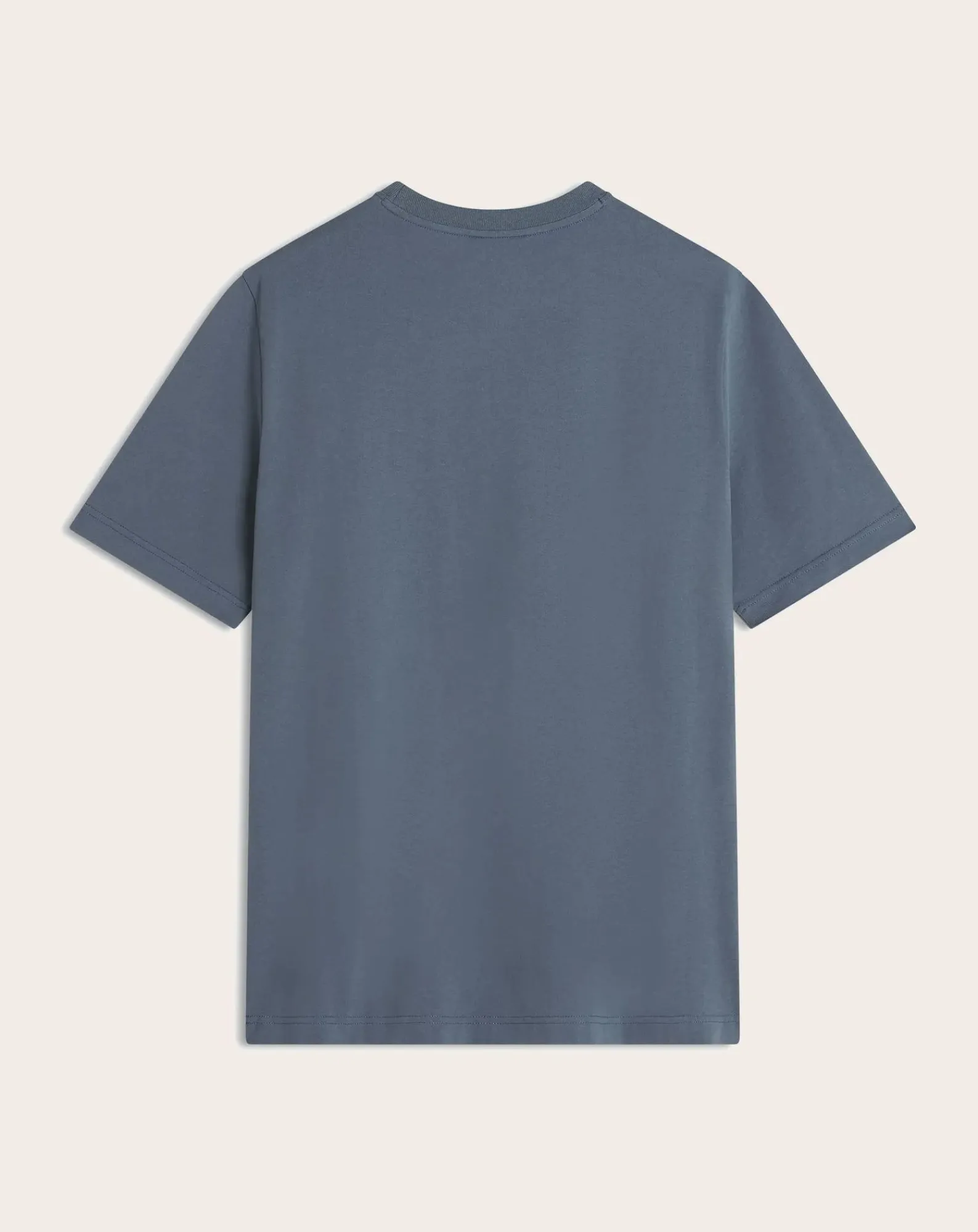 Maison Kitsuné Tee-Shirts, Polos-T-Shirt Tête De Renard Coton Confort Bleu jean
