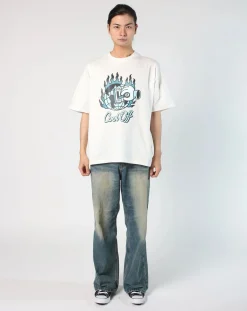 TEE LIBRARY Tee-Shirts, Polos-T-Shirt What life is-Cool Off cotton Blanc