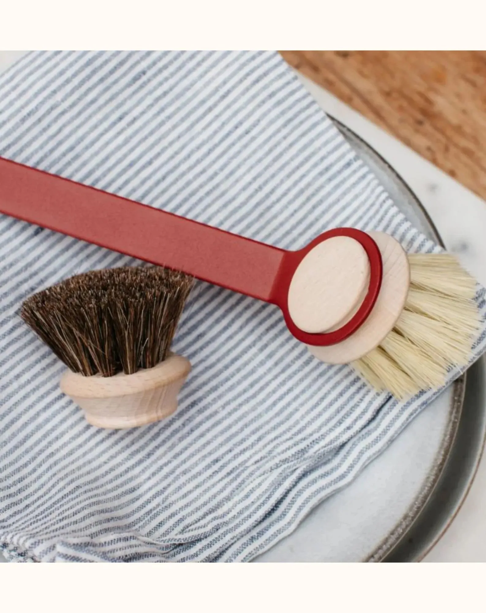 Andrée Jardin Nettoyage, Entretien-Tête brosse medium pour Manche Super vaisselle Naturel