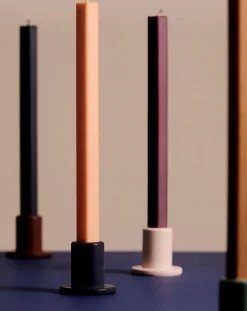 Hay Bougies, Senteurs-Tube candlestick Bleu marine