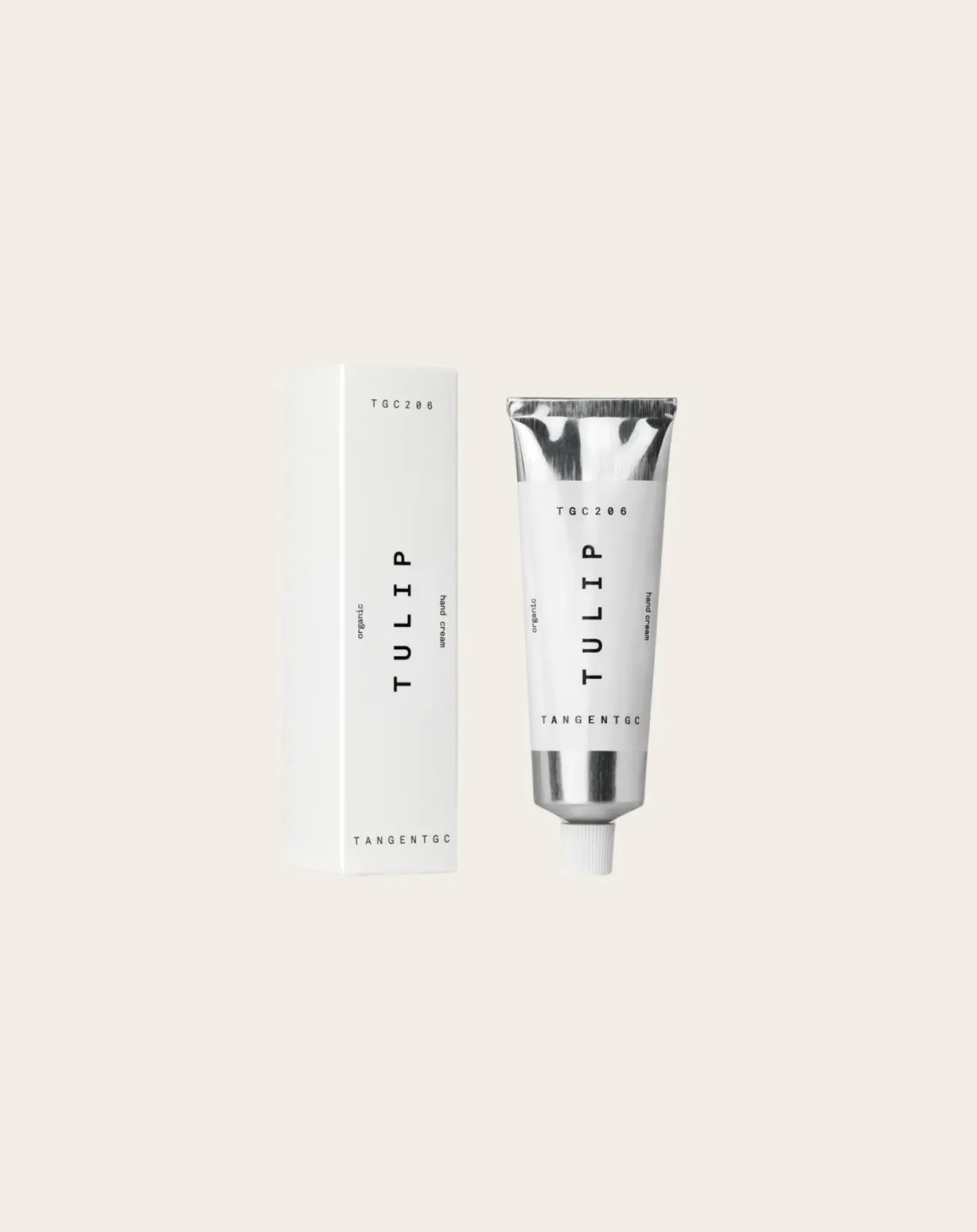 Tangent GC Soins Du Corps-Tulip organic hand cream Argenté