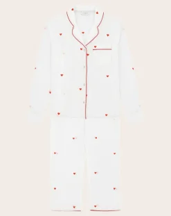 Scarlette Ateliers Lingerie, Chaussettes-Valentine pyjamas Blanc