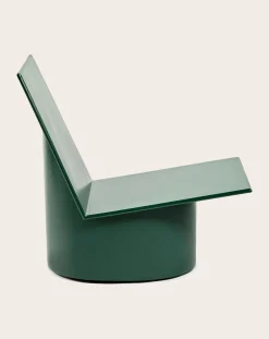 Serax Fauteuils, Canapés-Valerie Easy Chair in Lacquered Steel Vert