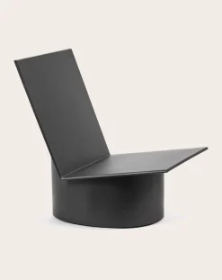Serax Fauteuils, Canapés-Valerie Easy Chair in Lacquered Steel Noir