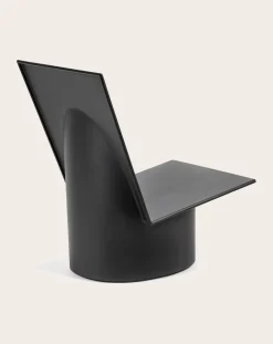 Serax Fauteuils, Canapés-Valerie Easy Chair in Lacquered Steel Noir