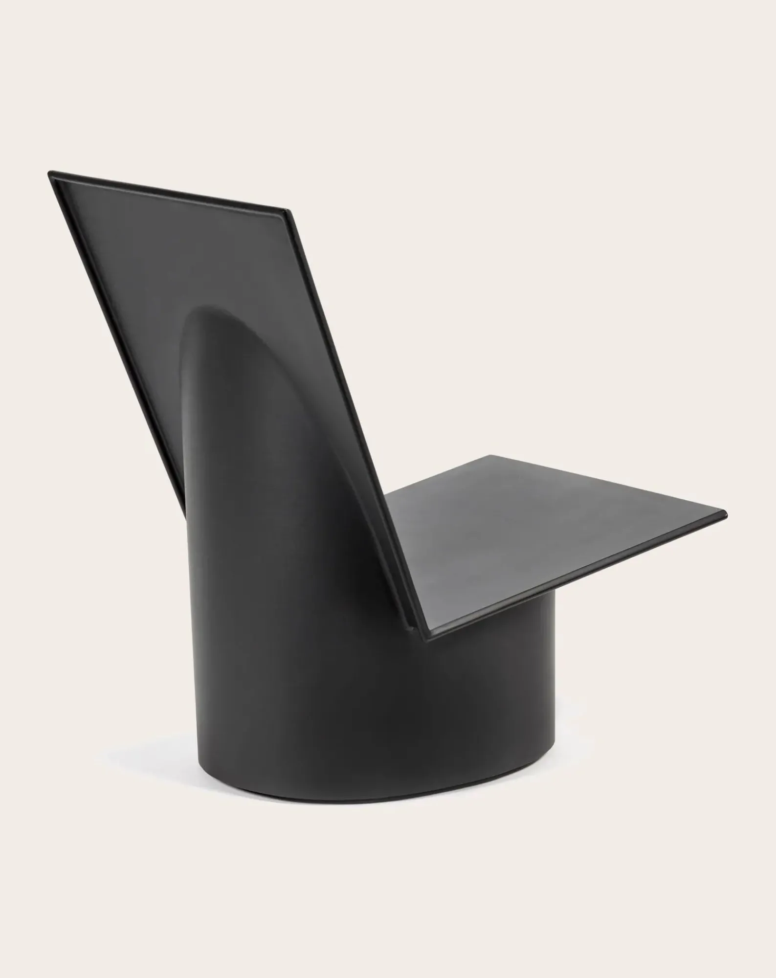 Serax Fauteuils, Canapés-Valerie Easy Chair in Lacquered Steel Noir