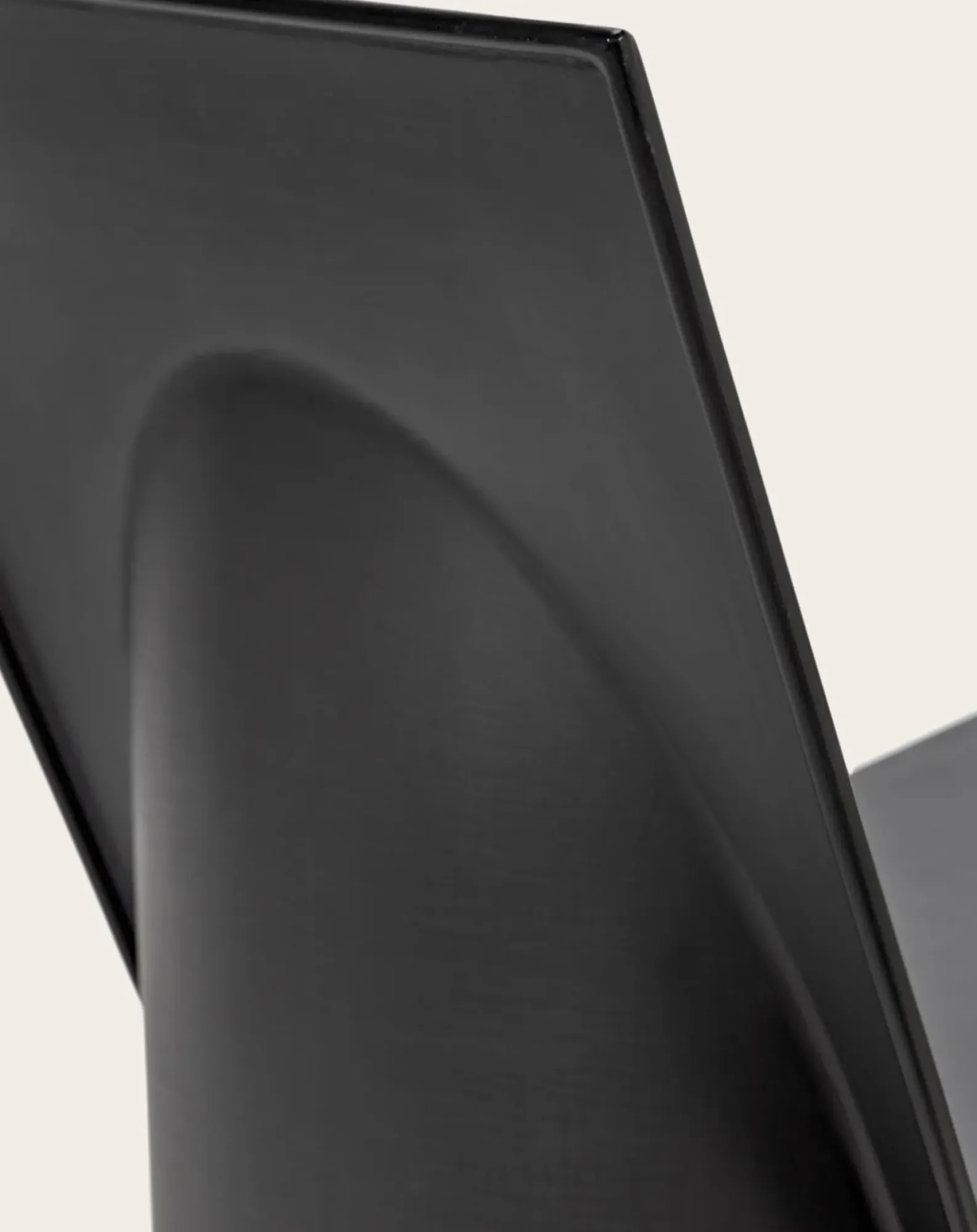 Serax Fauteuils, Canapés-Valerie Easy Chair in Lacquered Steel Noir