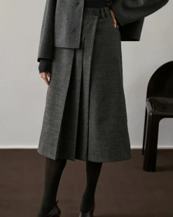 Soeur Robes, Jupes-Varna skirt Gris chiné