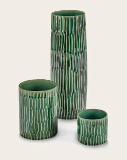 Serax Vases, Objets Déco-Vase Verde Lanza, Pascale Naessens Vert