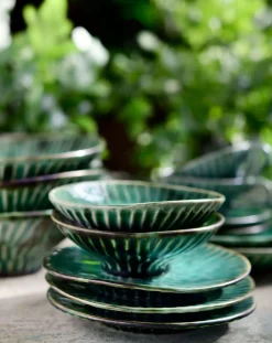 Serax Vaisselle-Verde Lanza bowls, Pascale Naessens - Set of 2 Vert
