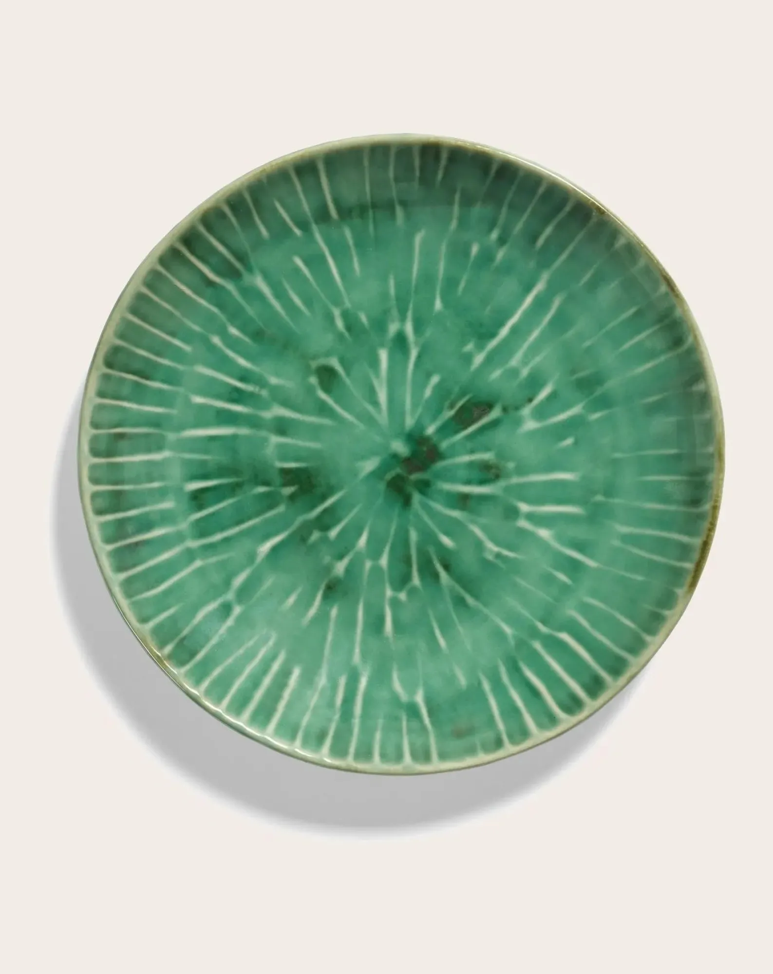 Serax Vaisselle-Verde Lanza plates, Pascale Naessens - Set of 2 Vert