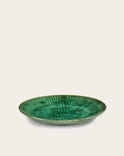 Serax Vaisselle-Verde Lanza plates, Pascale Naessens - Set of 2 Vert