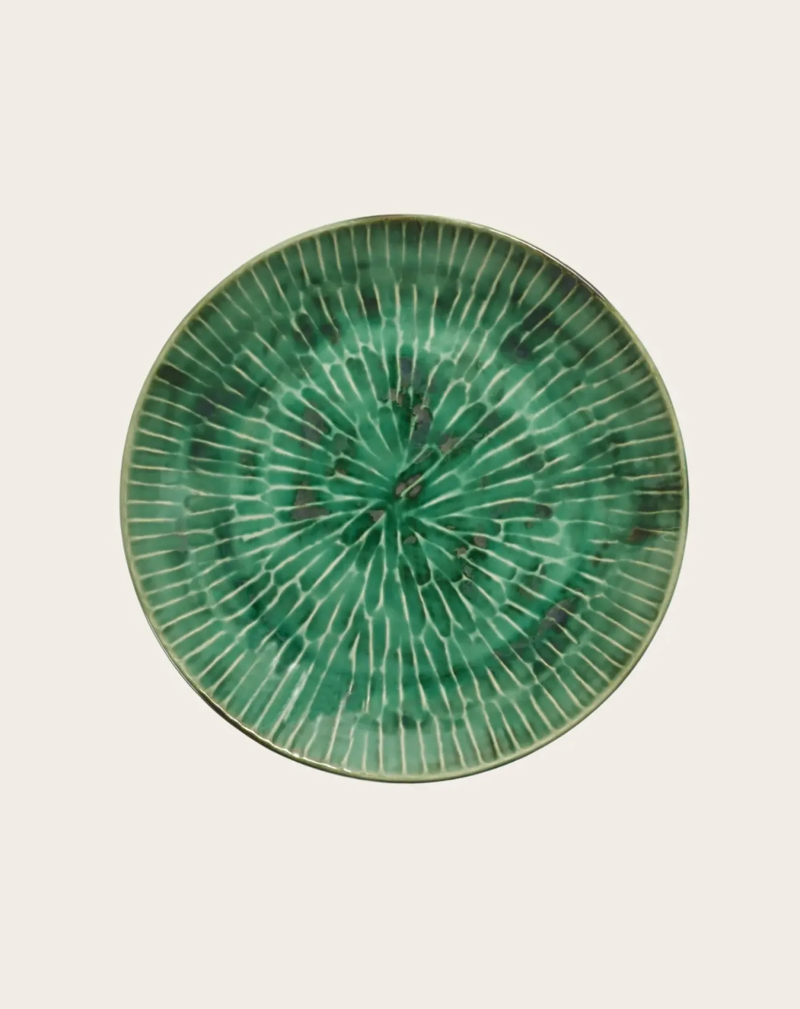 Serax Vaisselle-Verde Lanza plates, Pascale Naessens - Set of 2 Vert