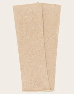 SMALLABLE BASICS Bonnets, Cagoules, Gants-Virgin wool cuff Beige chiné