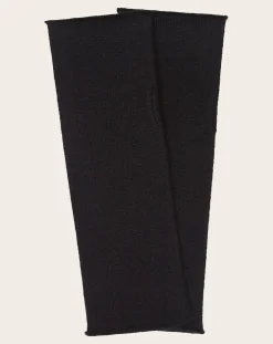 SMALLABLE BASICS Bonnets, Cagoules, Gants-Virgin wool cuff Noir