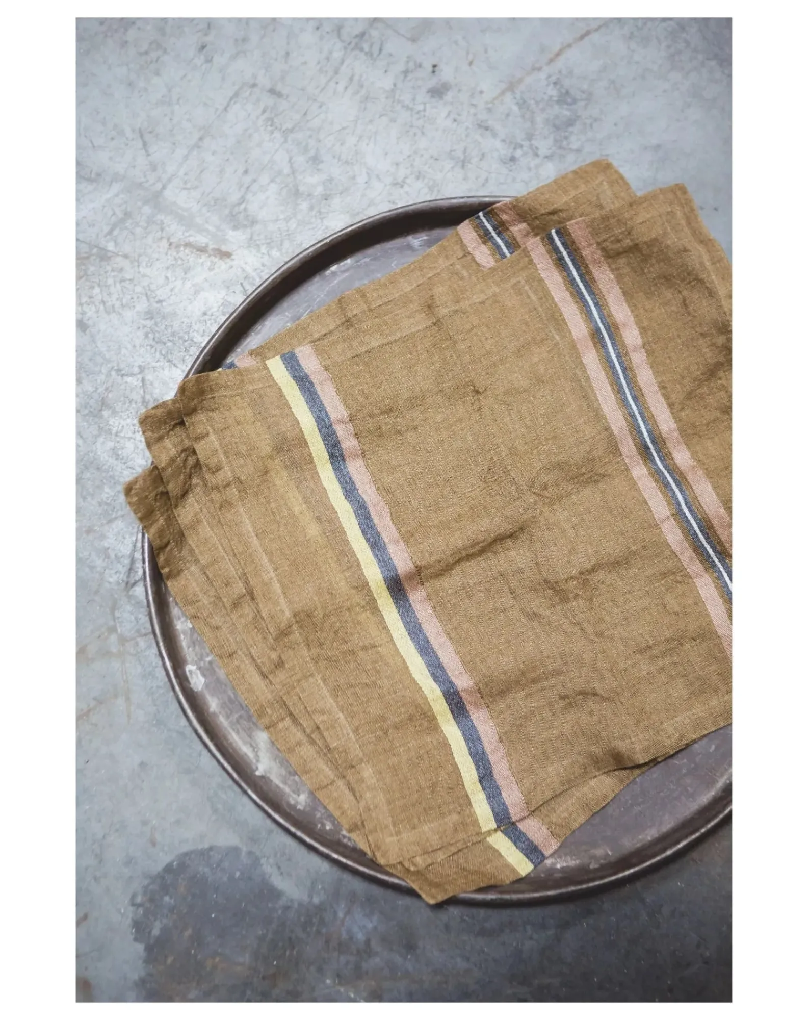 Libeco Linge De Table|Linge De Table, Sets De Table-Virginia Serviette Noisette